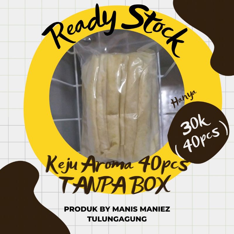 

KEJU AROMA ISI 40 TANPA BOX ( HANYA DIBUNGKUS PLASTIK ) ( WAJIB TAMBAH BUBBLEWRAP )