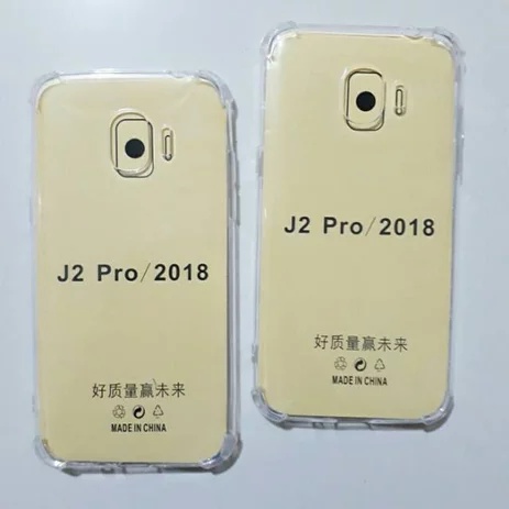 Anticrack samsung J2 pro 2018 Case Silikon bening samsung J250