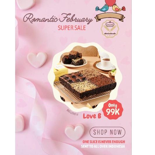 

➵ Romantic February B - FUDGY BROWNIES ♗