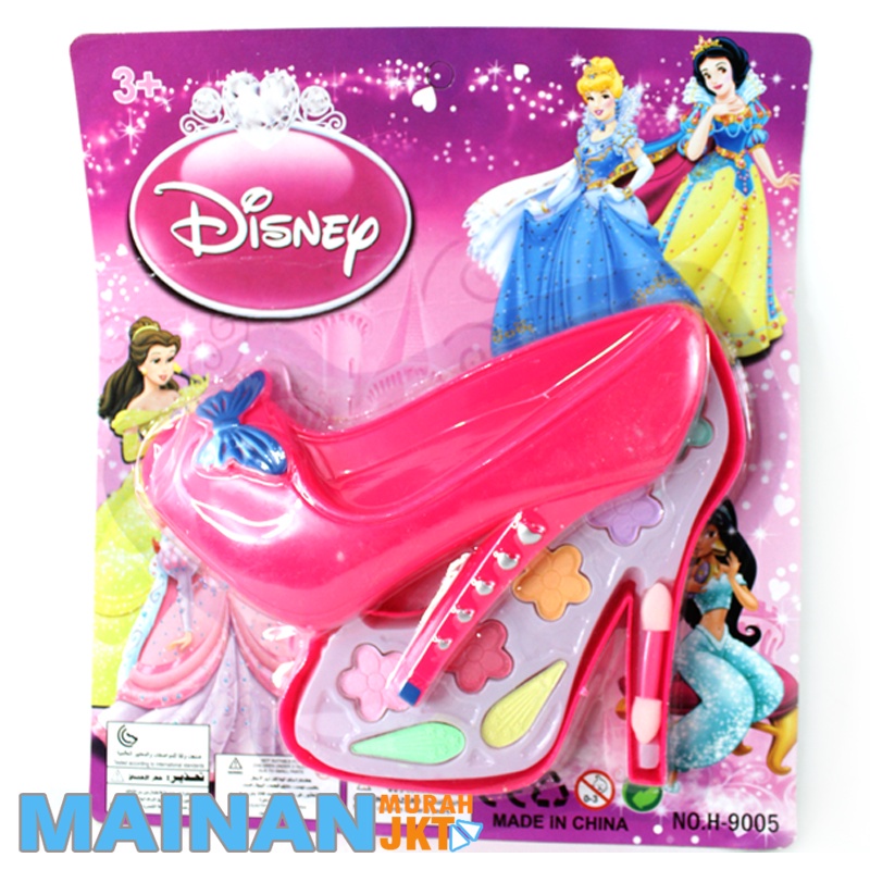 MAINANKEI MAINAN MAKEUP BENTUK SEPATU H-9005 MAINAN DANDAN CANTIK ANAK PEREMPUAN MAKE UP