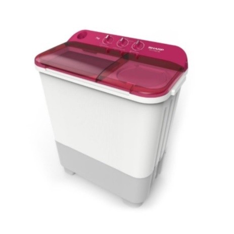 Mesin Cuci Sharp 2 tabung 8,5 KG - ES T85NT