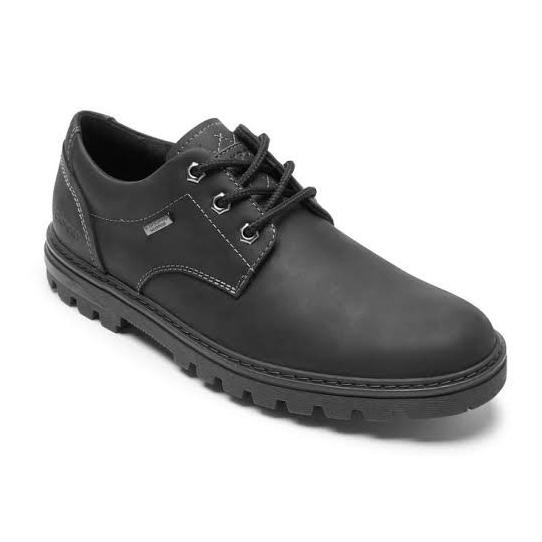 Sepatu Pria Rockport Weather Or Not Waterproof Black Original - BNIB