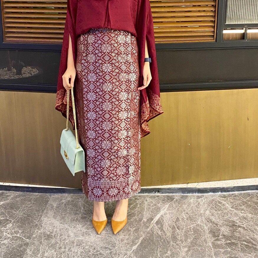✿ TERBARU ROK LILIT SONGKET PALEMBANG - Rok Lilit Songket Palembang Premium/ Rok Songket Palembang A