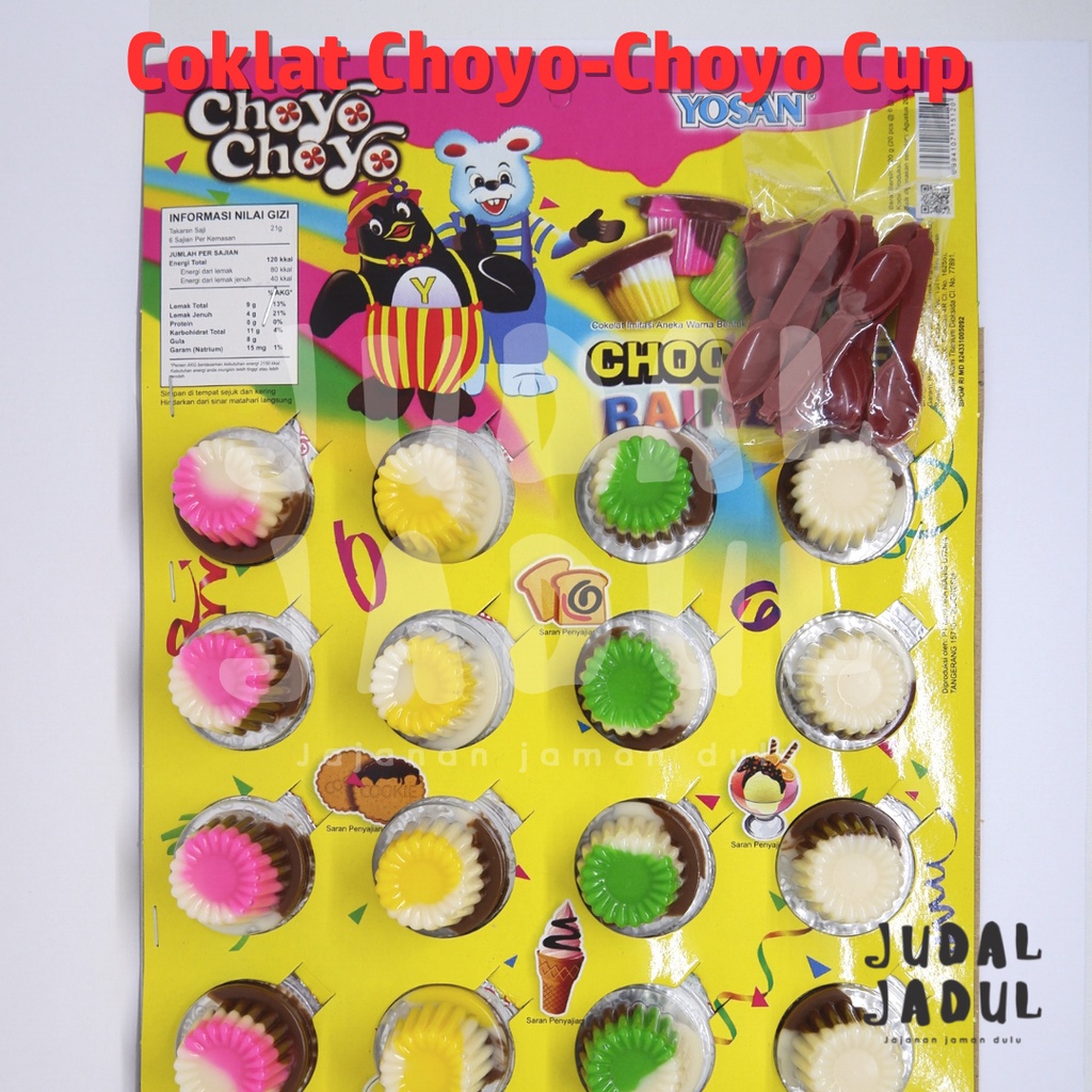 

Yosan choyo choyo Rainbow Cup / Choyo choyo yosan isi 20 By JudalJadul