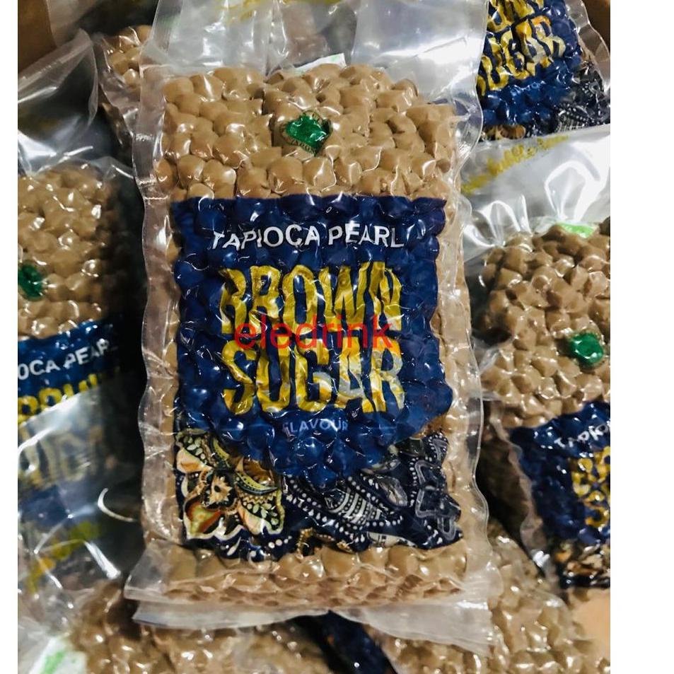 

【Penjualan Terbaik】✅COD ITPIN 1kg TAPIOCA PEARL PREMIUM BROWN SUGAR | Gula Aren | Gula Merah tapioka Bubble Tea | Boba