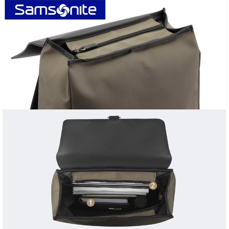 Backpack Samsonite Valence BP3 For Kantoran Traveller Casual Original