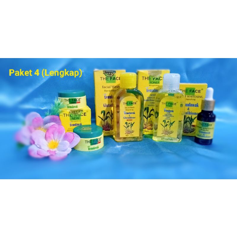 PAKET LENGKAP CREAM TEMULAWAK THE FACE