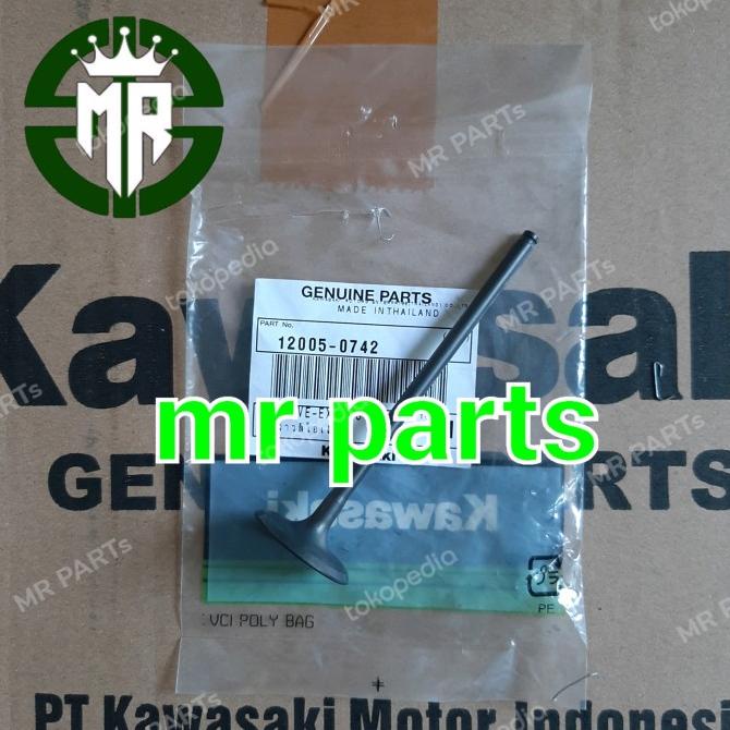 payung klep ex exhaust kawasaki er6 er6n er6f original