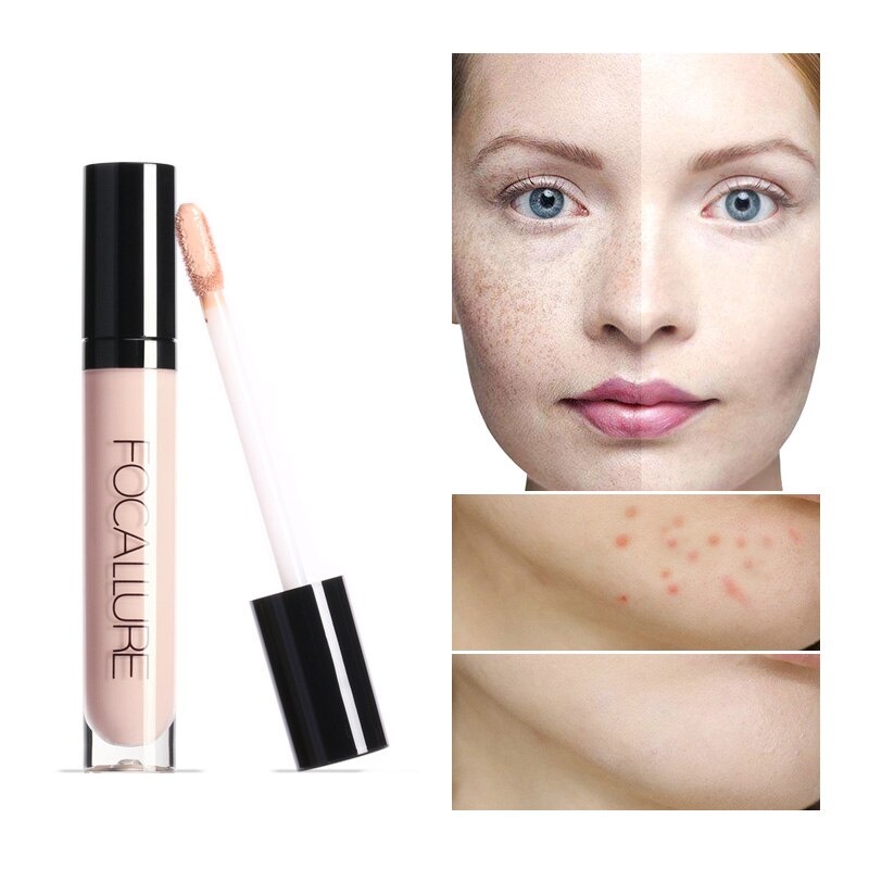 NIK - FOCALLURE Full Coverage Concealer | Full Coverage Concealer Liquid concealer | BPOM FA52 BPOM ORIGINAL