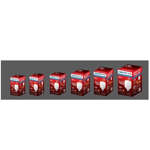 LAMPU LED HONHSTAR KAPSUL 5W 10W 15W 20W 30W 40W