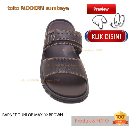 Sandal pria casual sandal slide BARNET DUNLOP MAX 02