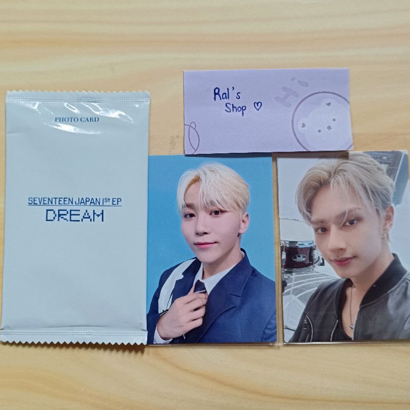 TC JP Trading Card SEVENTEEN Dream Japan Pop Up Store Sealed Jun Seungkwan