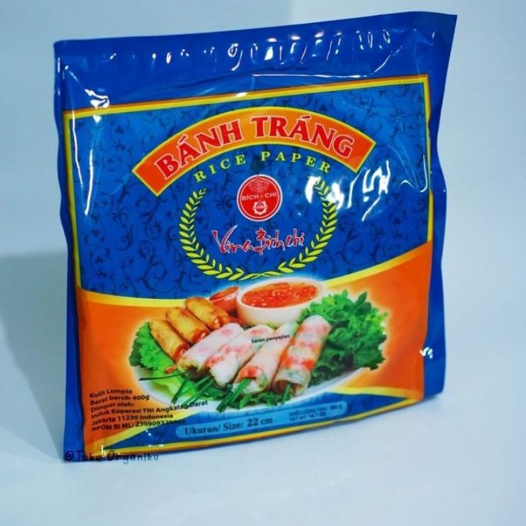 

>D2289) ⭐⭐⭐⭐⭐ Bich Chi Banh Trang Rice Paper 22cm 400g