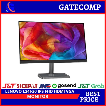 LED Monitor LENOVO L24I-30 IPS FHD HDMI VGA Eye Caring 75Hz - L24i-30