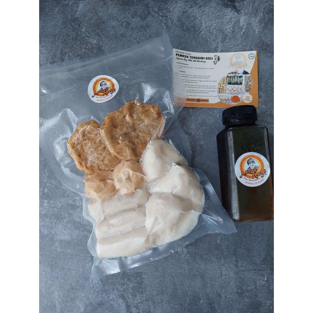 

Paket Pempek Premium Medium Size isi 10 Pcs