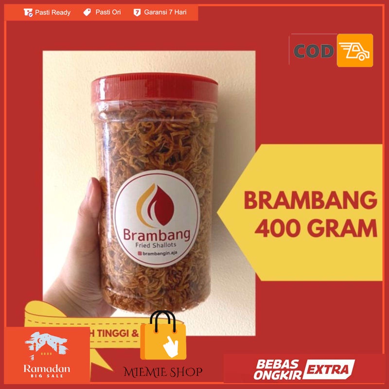 

BRAMBANG Bawang Goreng Premium - 400 Gram
