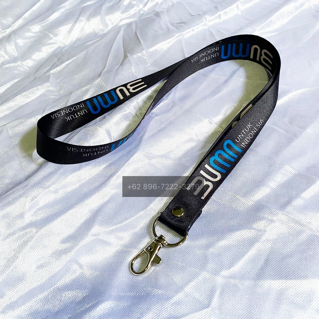 

Tali ID Card Lanyard BUMN Black