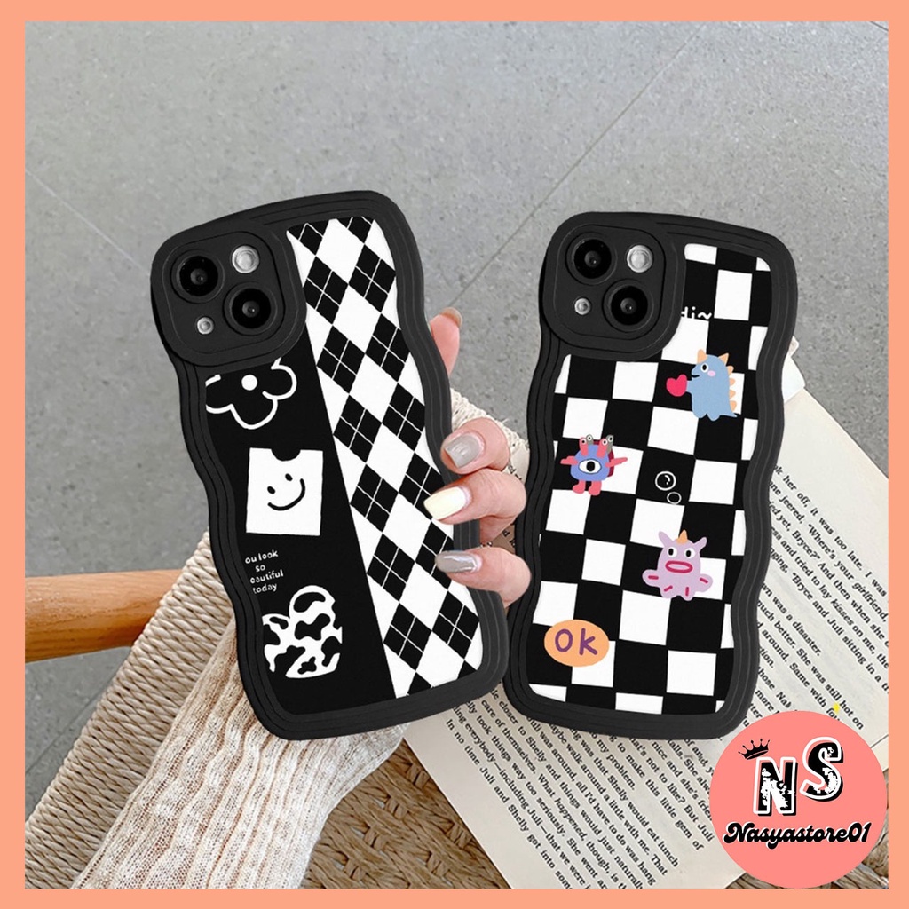 OPPO RENO 8 4G/5G-RENO 7 4G-RENO 7Z-RENO 6 4G-RENO 5F-RENO 4F-RENO 5-RENO 4 CASING HP MOTIF DIAMOND 
