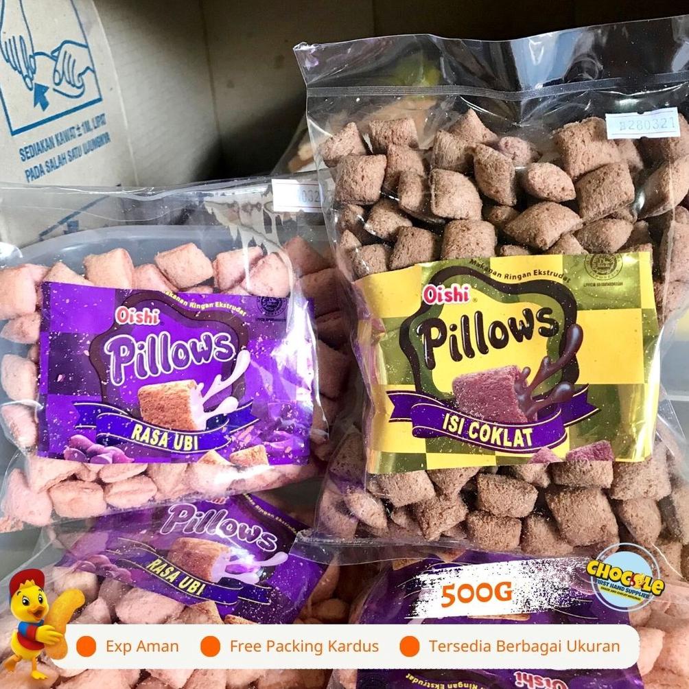 

PROMO 3.3 OISHI PILLOW 500G || PUSAT GROSIR SNACK & COKLAT KILOAN ORIGINAL II CEMILAN INDOFOOD II LEBARAN 2022 .