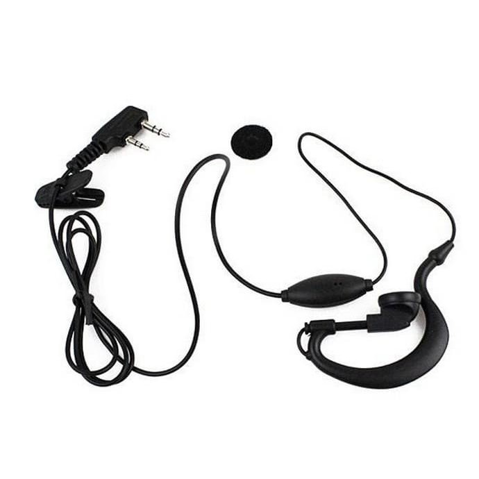 【COD】Earpiece Earphone HT Handy Talkie Baofeng Walkie Talkie headset TWO Way Radio Headset