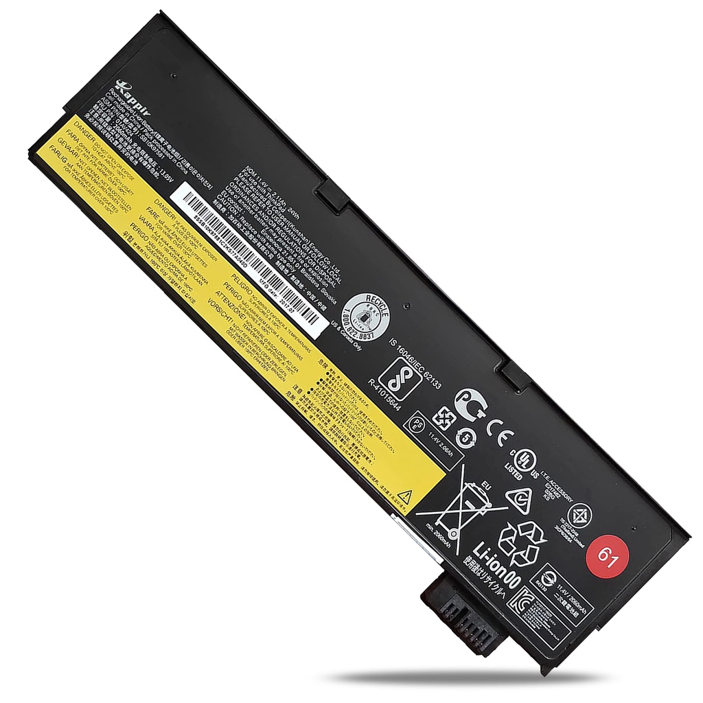 BATTERY INTERNAL &amp; EXTERNAL LENOVO THINKPAD T470 T480 T570 T580