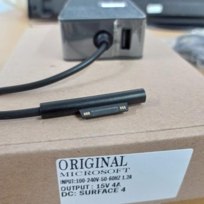 Charger Laptop Microsoft Surface PRO 4 15V 4A Original