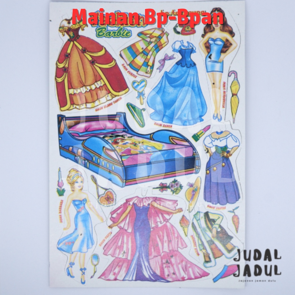 BP-BPAN / MAINAN BONGKAR PASANG GAMBAR BARBIE By JudalJadul