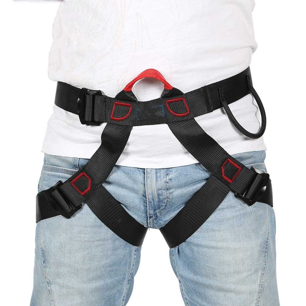 SportStationOutlet XINDA Safety Belt Body Half Body Safety Harness - XD-A9501 - Black