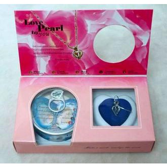 Kalung Mutiara Wish Pearl Necklace Hadiah Valentine Ultah dll