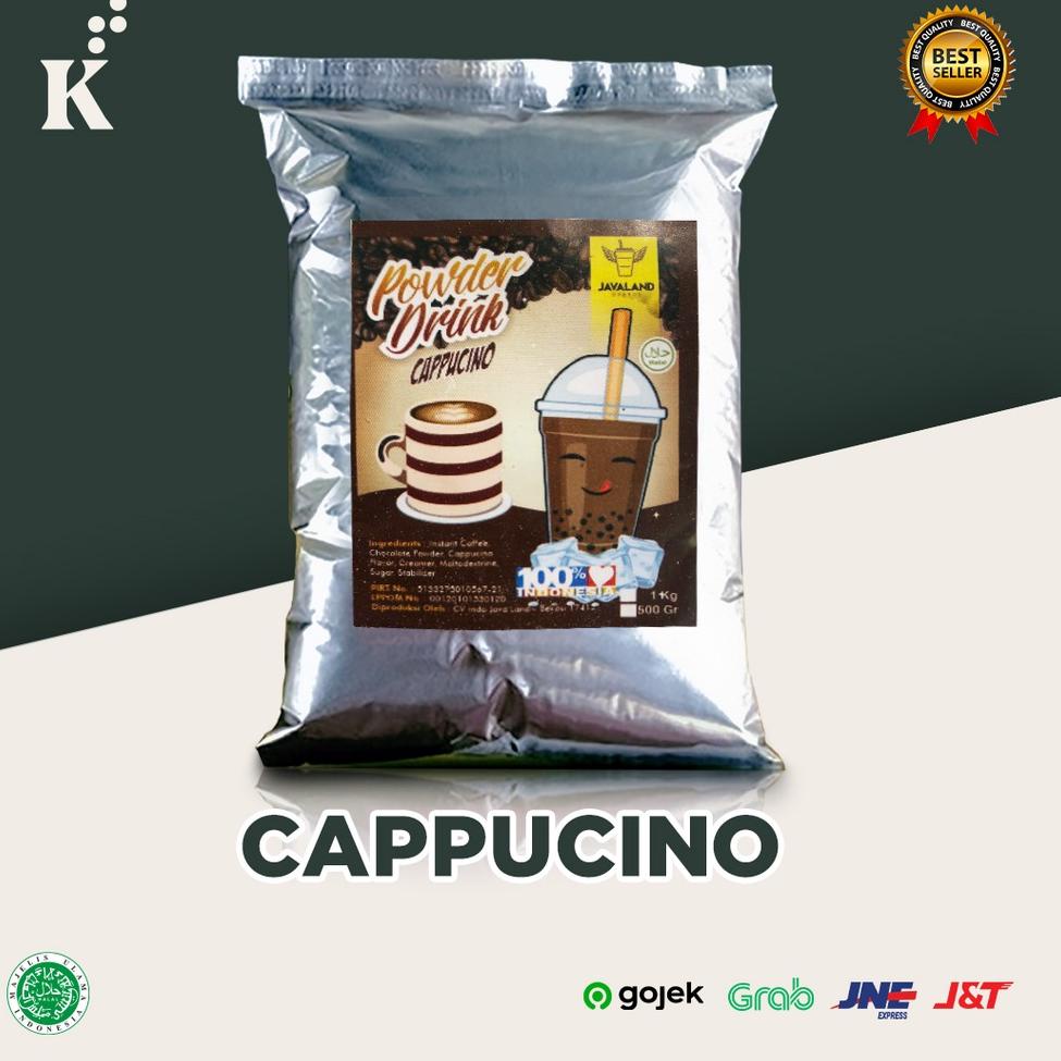 

3.3 Top Seller Bubuk Minuman Bubble Powder Drink Rasa CAPPUCINO 1kg Javaland .,,.,.,