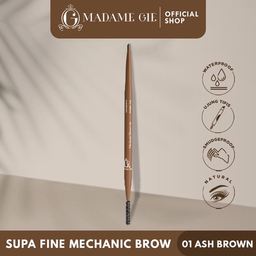 Madame gie supa fine thin eyebrow mechanic 01,02,03