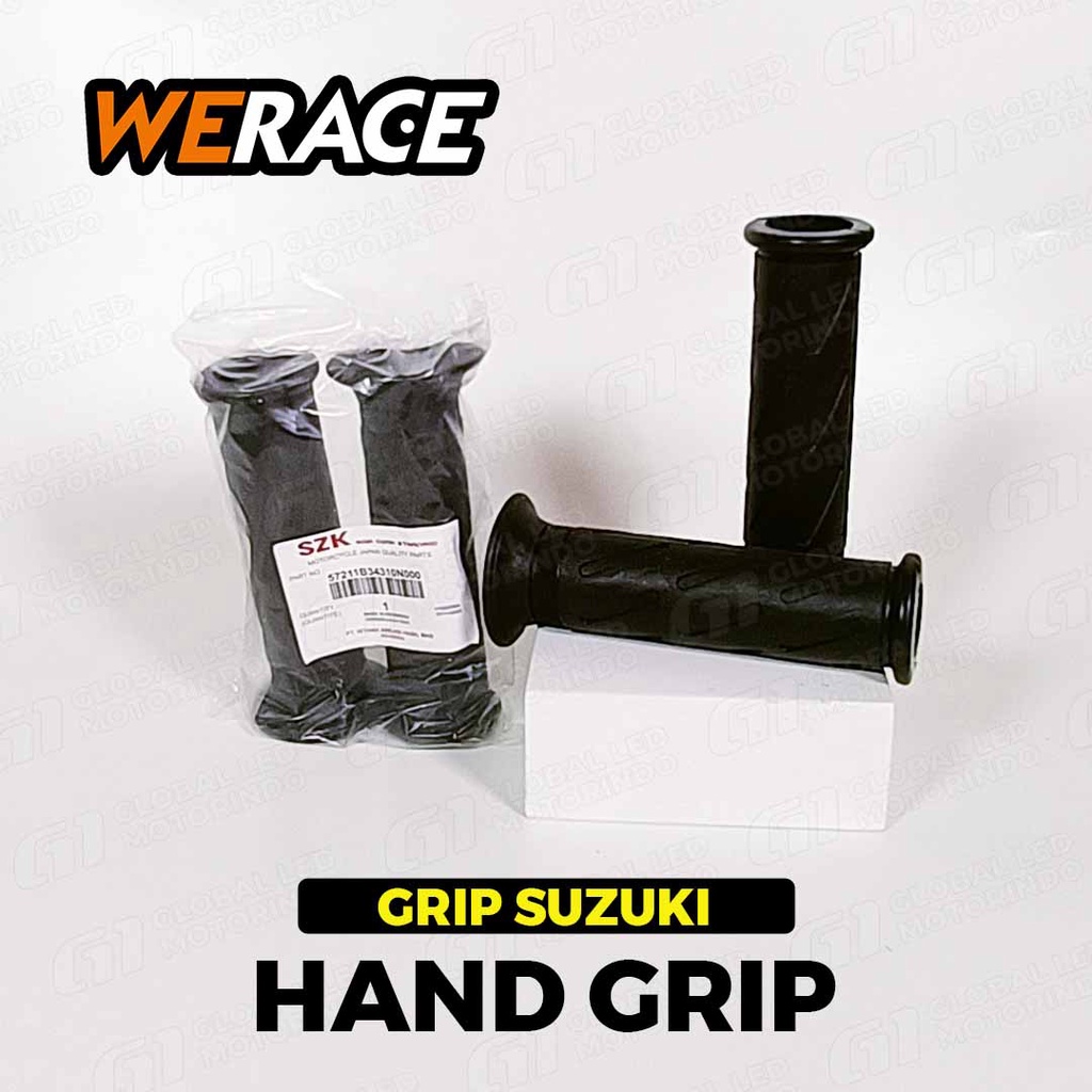 SUZUKI HANDGRIP / HANDFAT KARET/ RUBBER MOTOR EMPUK TERMURAH BERKUALITAS IMPORT