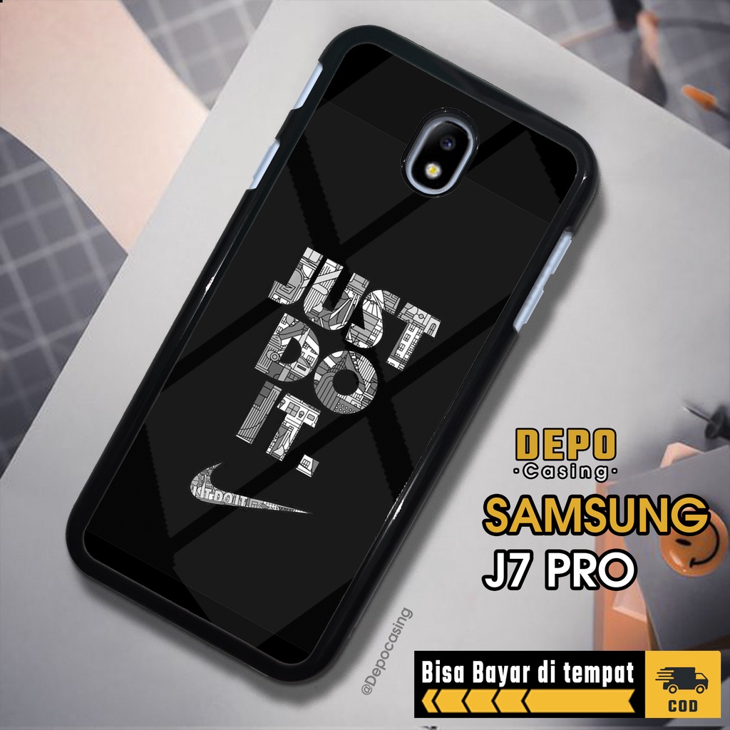 Case Samsung J7 Pro Casing Samsung J7 Pro Depo Casing [NK01] Case Glossy Case Aesthetic Custom Case 