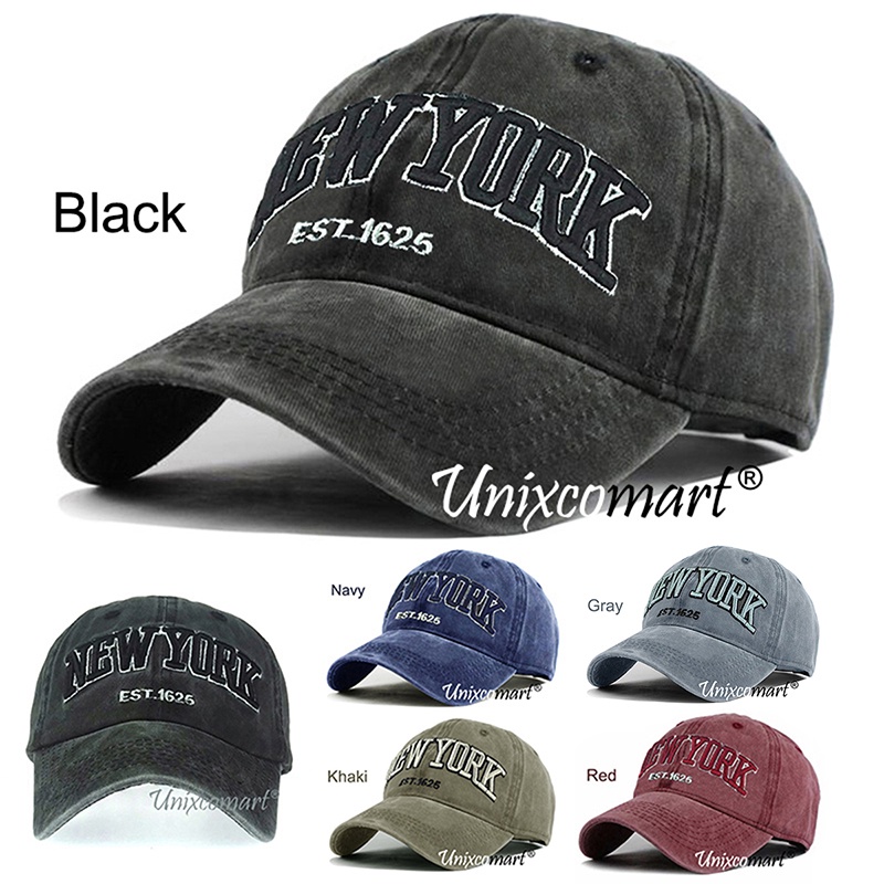 Topi Baseball NEW YORK EST 1625 Hat Cap Casual Sport Distro