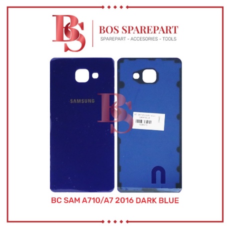 TUTUP BELAKANG SAMSUNG A710 / A7 2016 DARK BLUE / BACK DOOR/BACK COVER