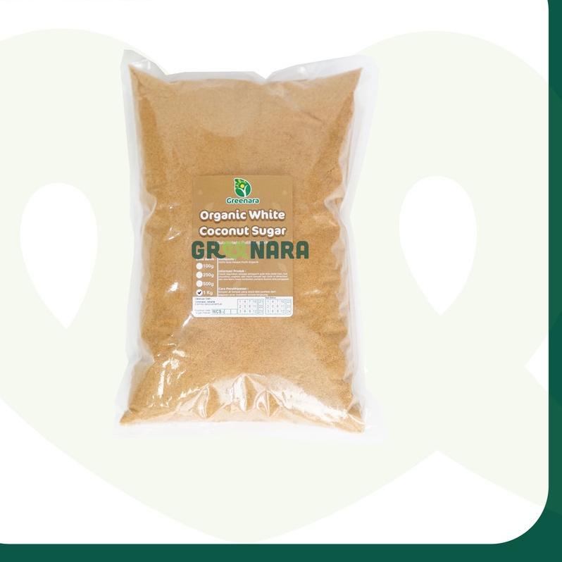 

☪ Greenara Organic White Coconut Sugar 1Kg ❂