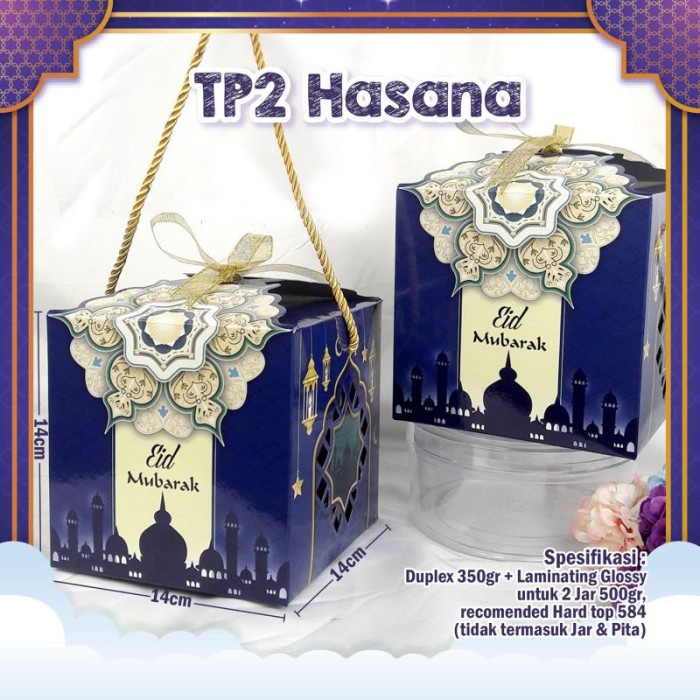 

Box Dus Lebaran Idul Fitri Eid - Tp2 Hasana 019