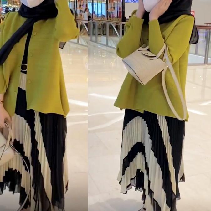 ➮ Asymetris Skirt (KHUSUS ROK) YSK 4124#* ◌