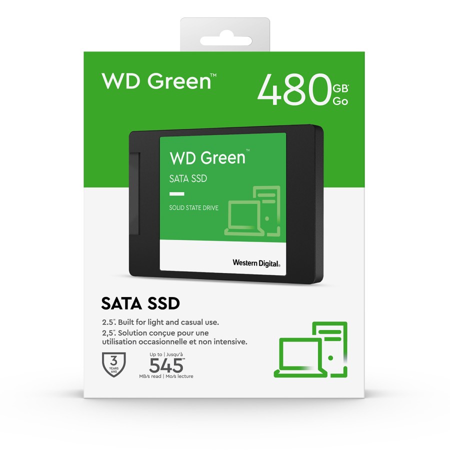 SSD WD Green 480GB SATA 2.5&quot; GARANSI RESMI