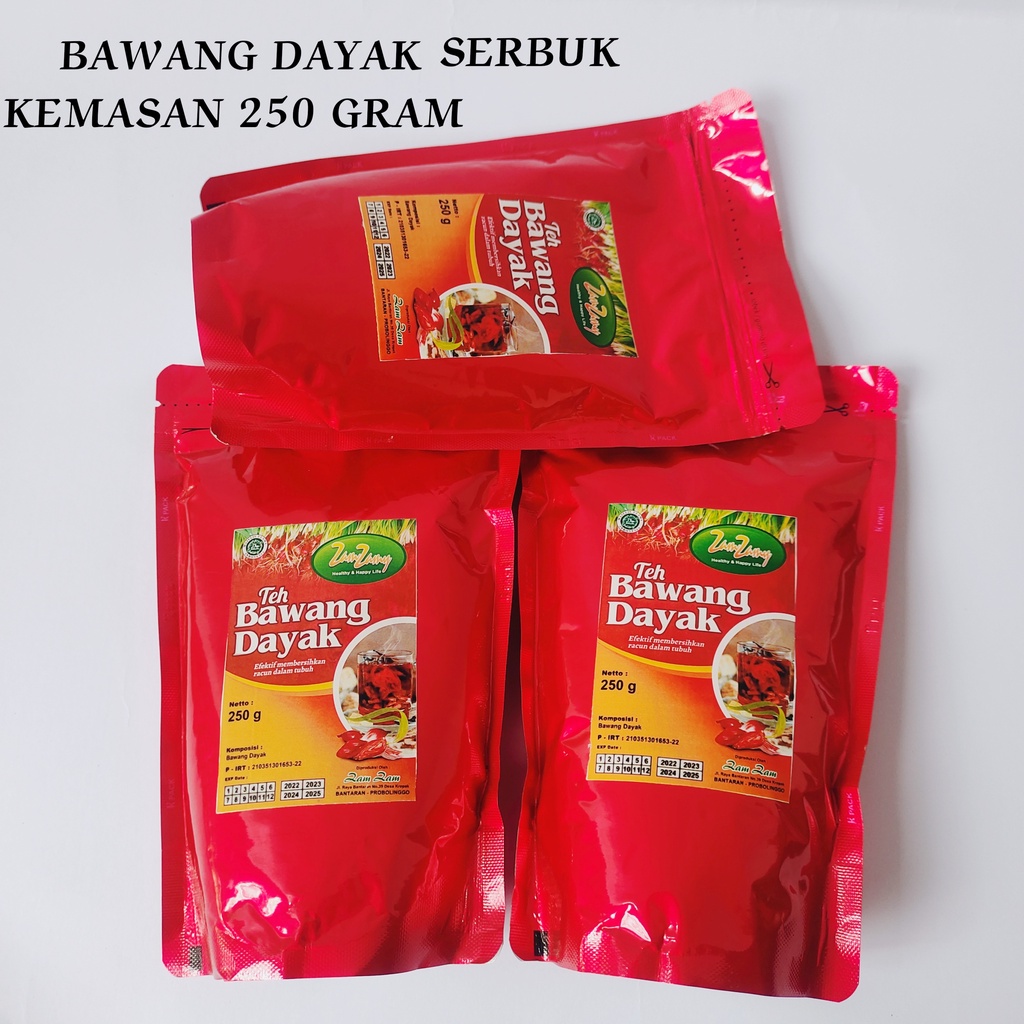 

Bawang Dayak Serbuk Asli Kalimantan Original 250 Gram Ekstrak Umbi Herbal