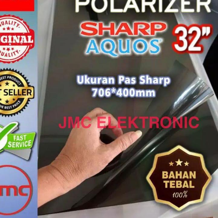 ♡ POLARIS POLARIZER LCD TV SHAAQUOS 32 INCH 0 DERAJAT POLARISER POLARIZED PLASTIK LCD LED BAGIAN DEP