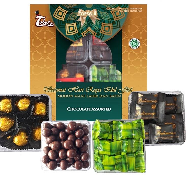 

☏ Tobelo Chocolate Assorted - Paket Lebaran Idul Fitri Coklat Parcel Hampers Box Kotak ✱