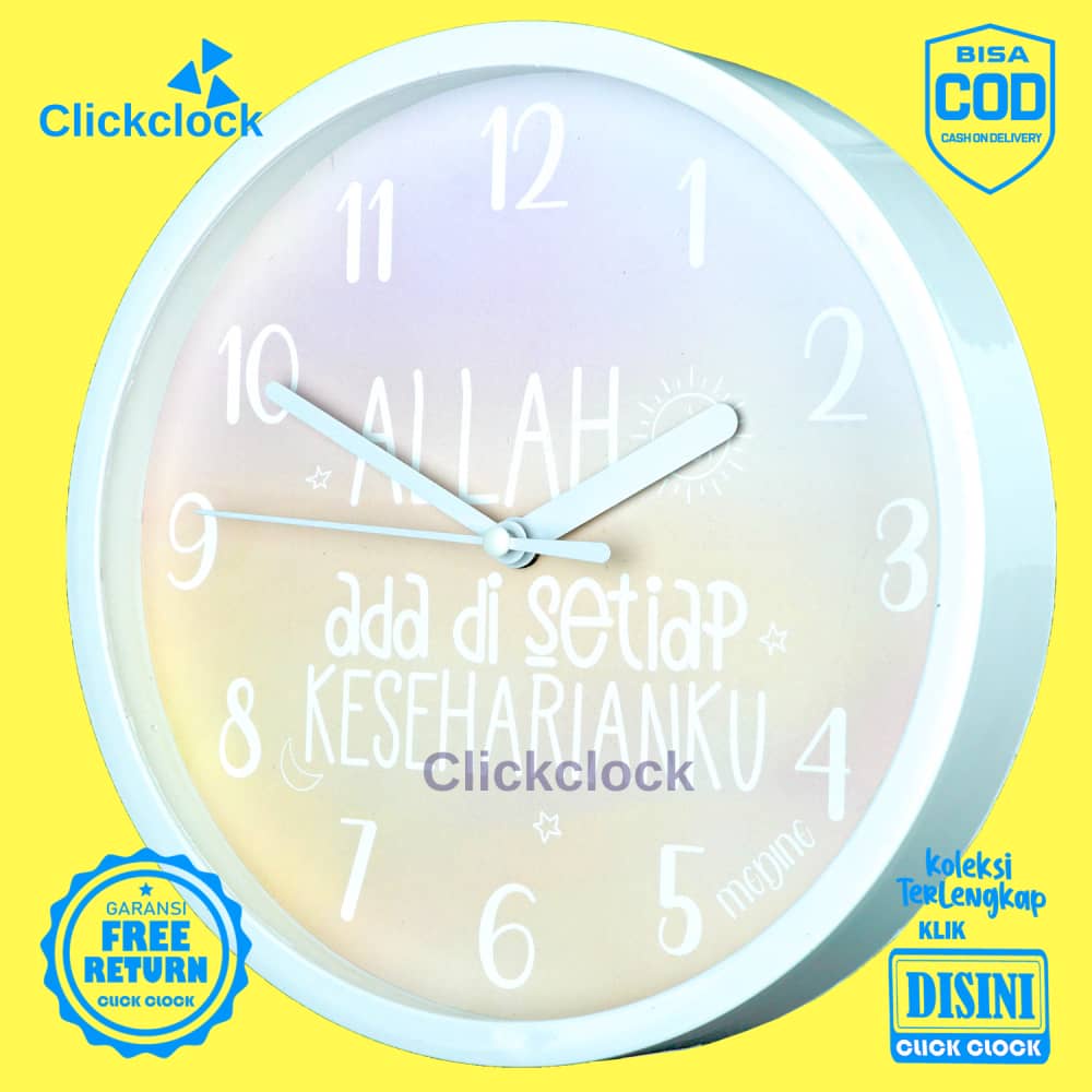 Jam Dinding Analog Nuansa Islami Nuansa Islami 1 Medine MD1011 Besar Dekorasi Rumah Unik