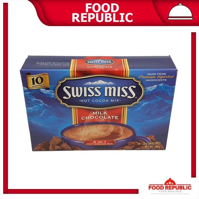

SWISS MISS MILK CHOCOLATE 280 GR HOT COCOA MIX 3 IN 1 SUSU COKLAT