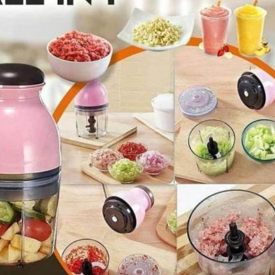 ❀ Chopper Belender Blender Kapsul  Serbaguna Mini MPASI Bayi / Hand Blender Coper Bumbu Daging ۩
