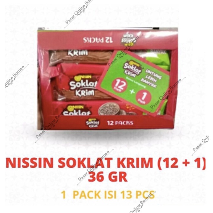 

Nissin Biskuit Soklat Krim 36 Gram