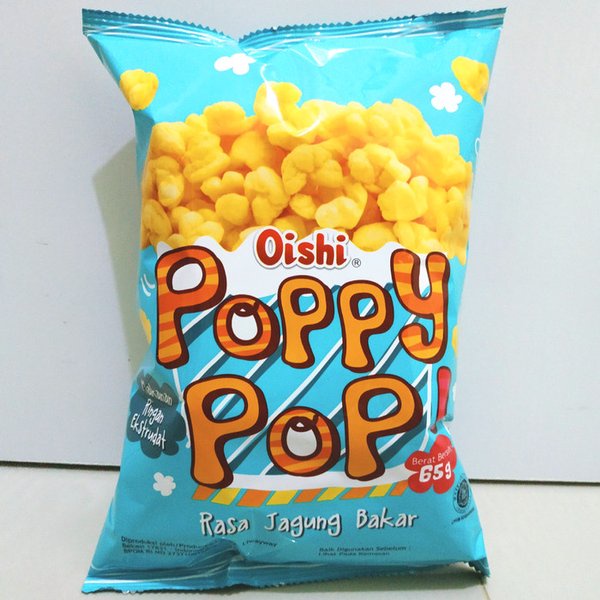 

OISHI Snack Poppy Pop Jagung Bakar Pack 60gr