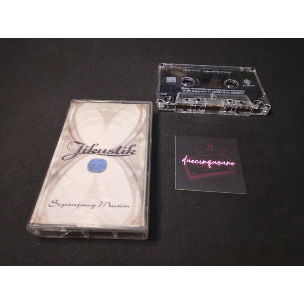 Jikustik - Sepanjang Musim (kaset pita)