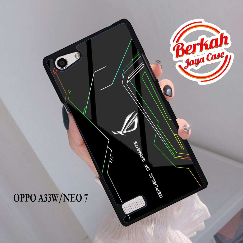 Case OPPO A33W /NEO 7 Casing OPPO A33W /NEO 7 Casing ROG Case Keren Terbaru  Casing Hardcase premium