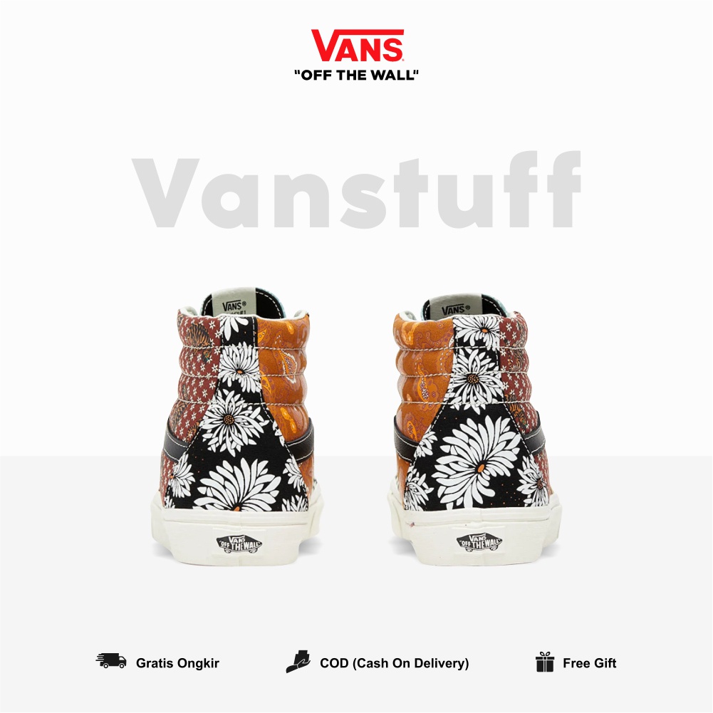 SK8 Classic Hi Tiger Patchwork Pria Wanita Original 100% BNIBWT SK 8 High Ori Global Market